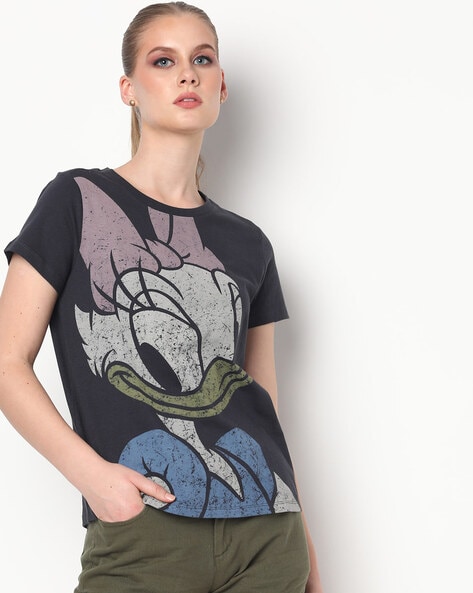 Daisy Duck Round-Neck T-shirt