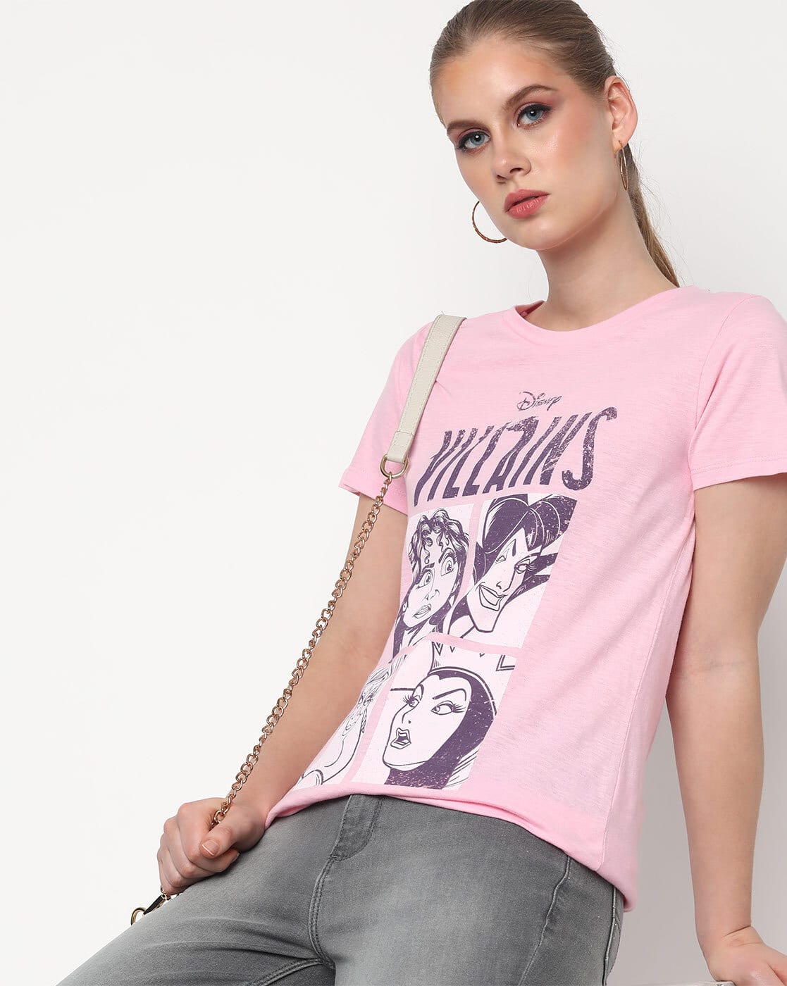 Buy Pink Tshirts for Women by Disney Online