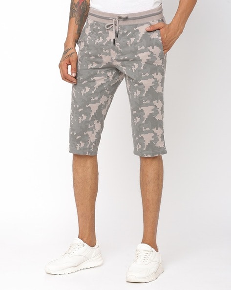 cargo three quarter shorts