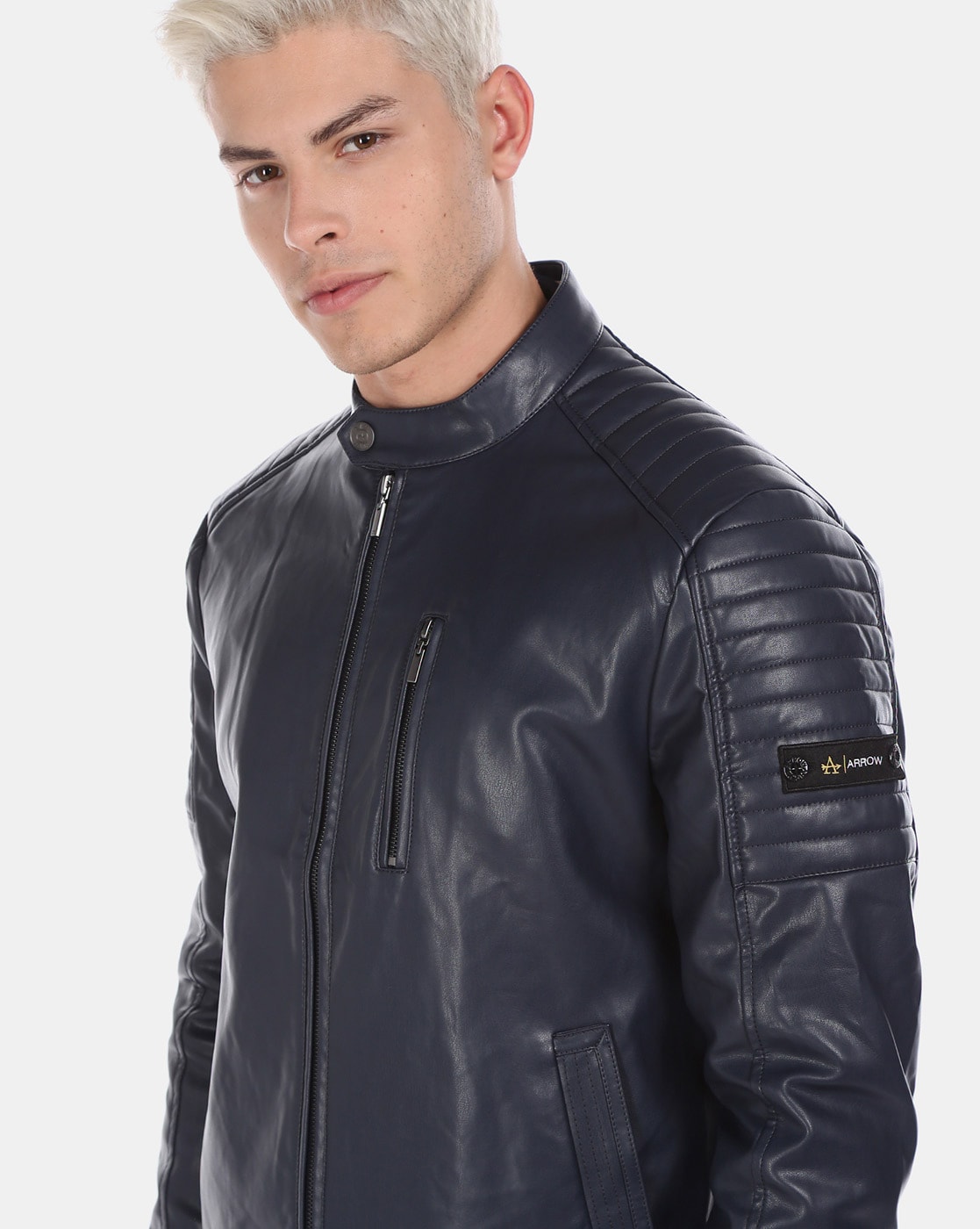 John Diggle Arrow TV Show David Ramsey Brown Leather Jacket