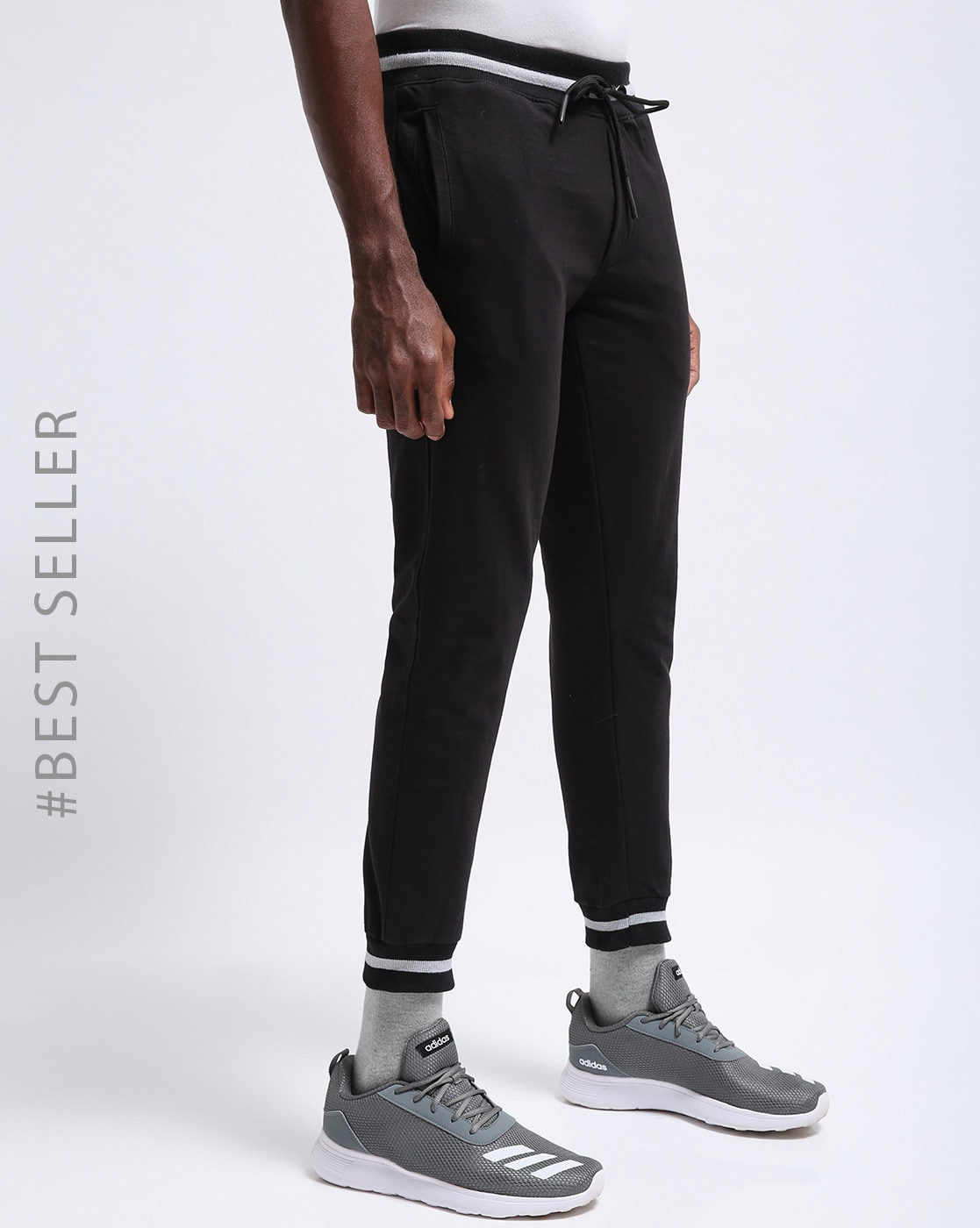 Buy Black Track Pants for Men by ALCIS Online | Ajio.com