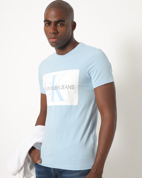 Calvin klein slim fit best sale crew neck t shirts