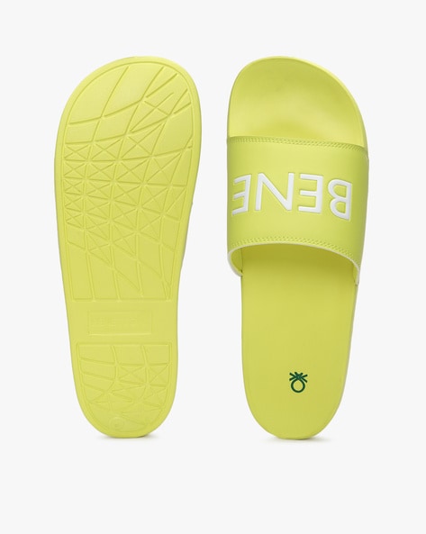 Lime best sale green slippers