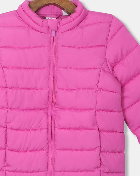 Gap pink puffer sale jacket