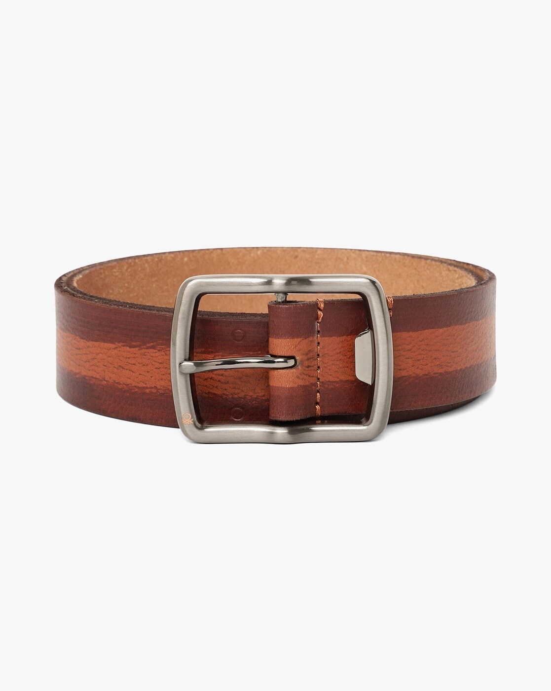 benetton leather belt