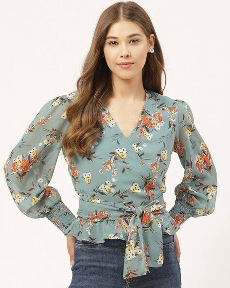 Blue Tops for Women by Twenty Dresses 