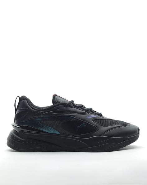 puma rs black shoes