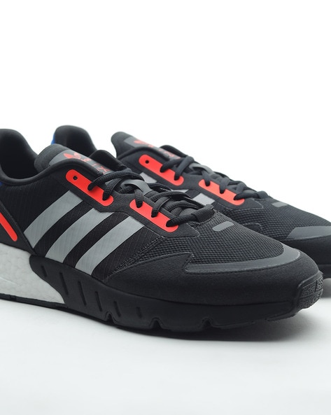 ZX Boost Entry Panelled Lace-Up Casual Shoes