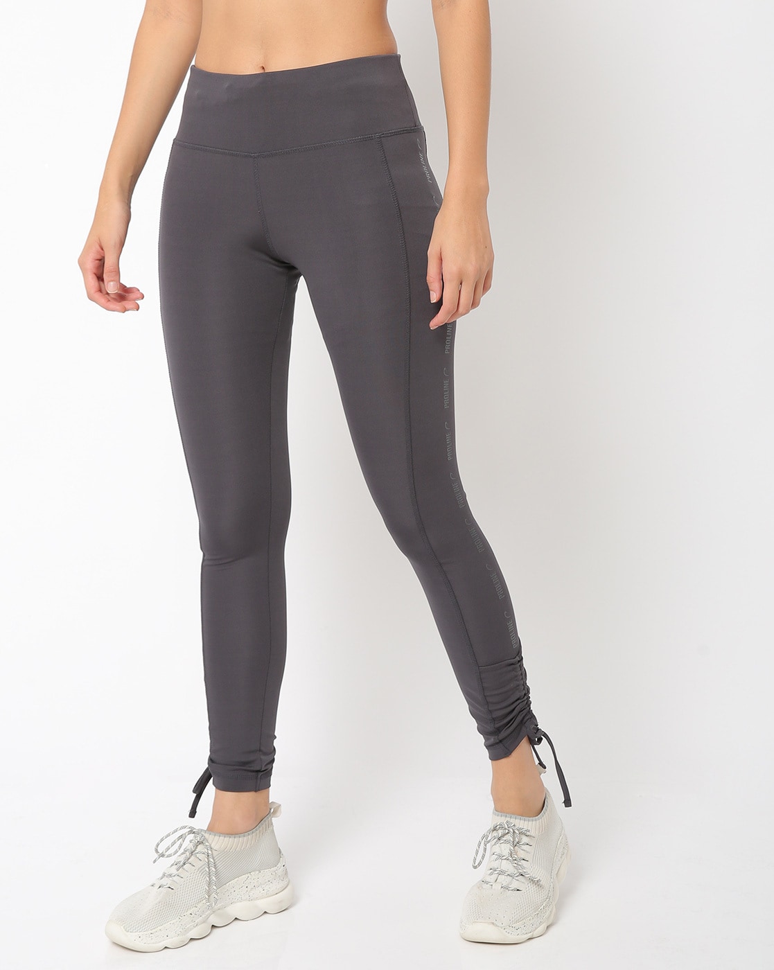 Women's Heather Supplex Workout Tights - Yoga and Running Leggings