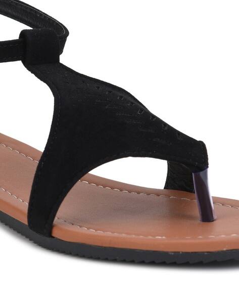 black flat sandals amazon