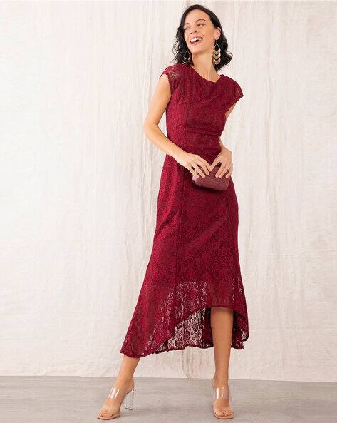 Zink london maroon dress Clearance