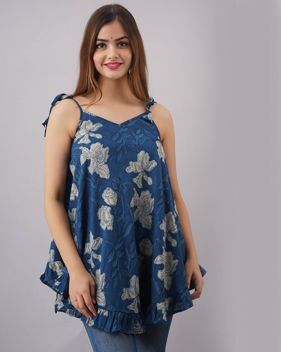 Buy Blue Shirts, Tops \u0026 Tunic for Women 