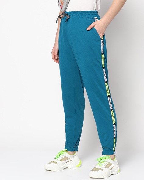 Buy Hubberholme Track Pants with Contrast Side Taping at Redfynd