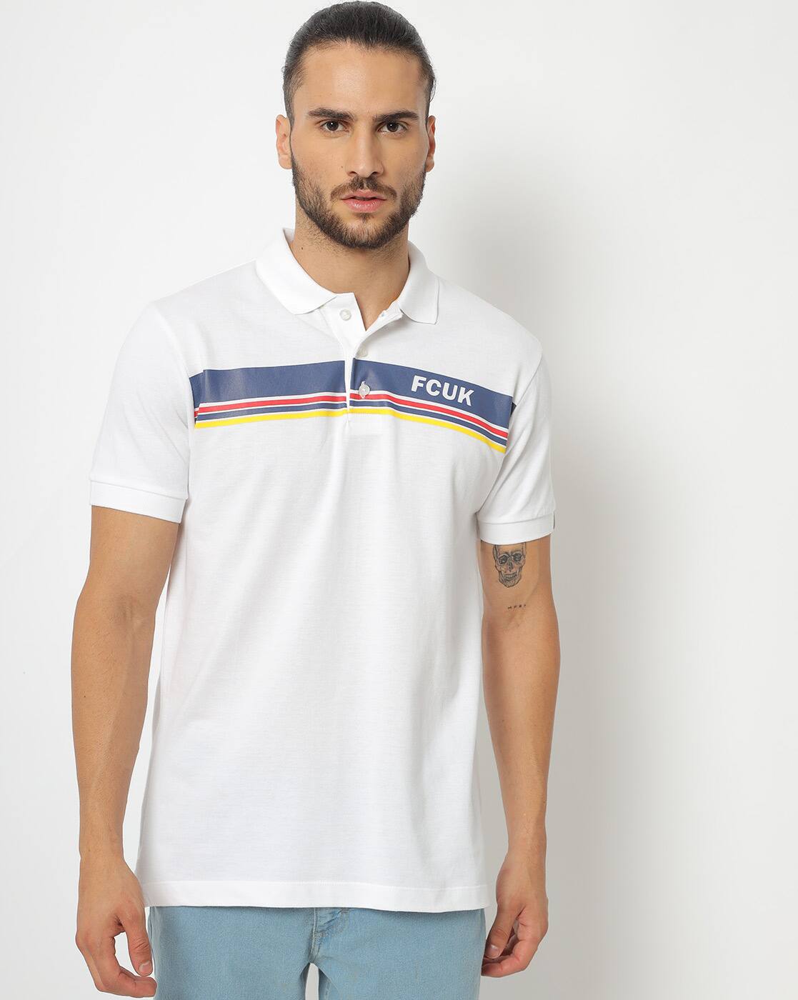 french connection polo t shirt