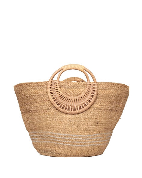 Handbags jute on sale