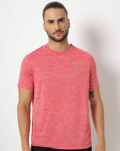 red and pink t shirt