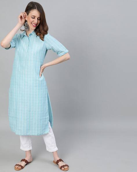 Buy Blue Kurta Suit Sets for Women by 