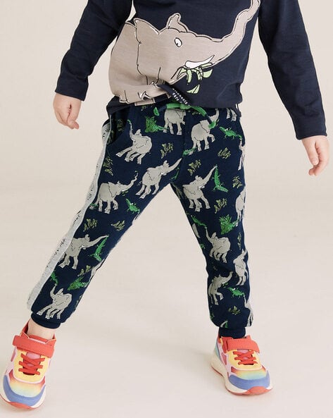 Animal Print Jogger Pant