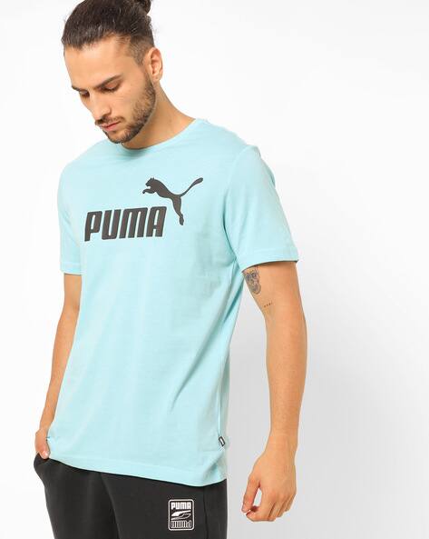 puma men's essentials logo tee