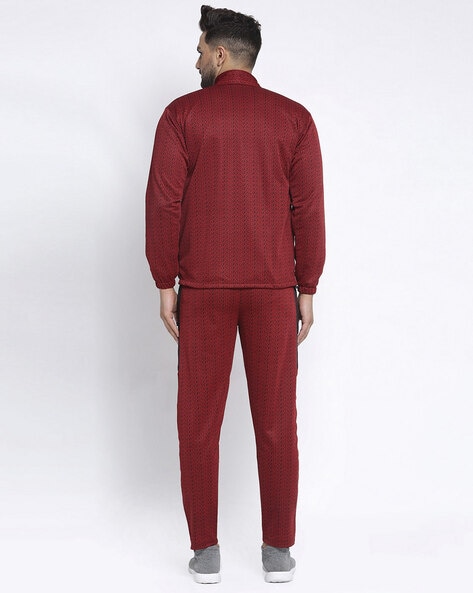 Nike gingham cheap tracksuit red