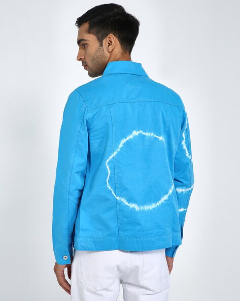 Dion Lee Corset Denim Jacket In Blue | INTERMIX®