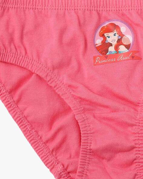 Ariel Girl Underwear Briefs 3-Pack (7-8Y) 