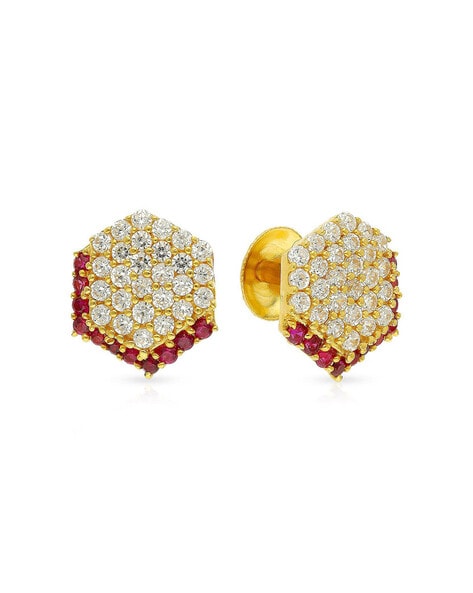 Amazon BrandNora Nico Ravishing 22 Karat Yellow Gold Jhumki Yellow Gold  22kt Stud Earring Gold Earrings For Women  Amazonin Fashion