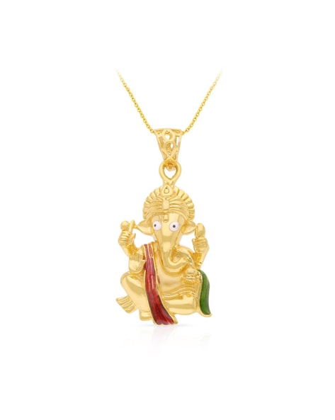 malabar gold ganesh pendant