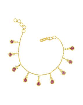 Buy Yellow Gold Bracelets For Women By Malabar Gold Diamonds Online Ajio Com