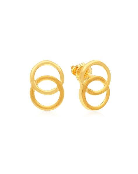 Baby Piercing Light Weight Gold Earrings Pogulu Hoop Designs  Pavan  Jewellery  YouTube