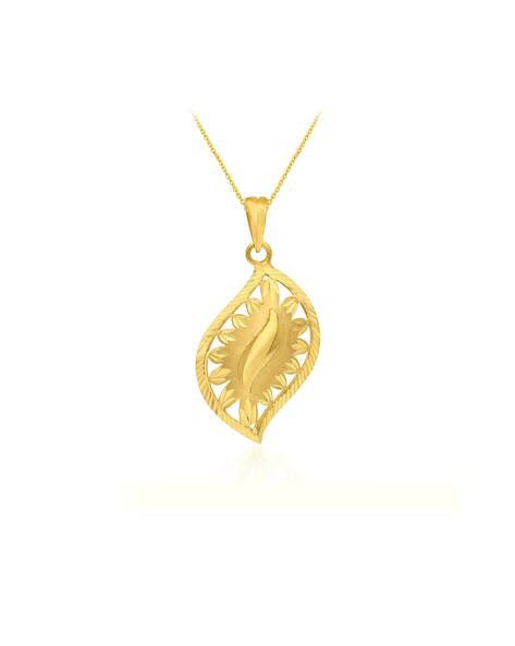 Buy Yellow Gold Necklaces \u0026 Pendants 