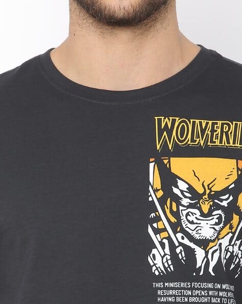 wolverine t shirt myntra