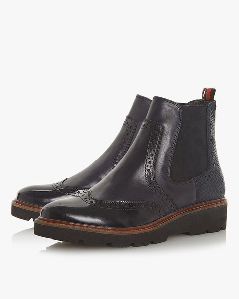 Dune palomo leather 2025 chelsea boots