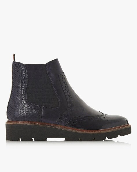 Dune palomo leather store chelsea boots