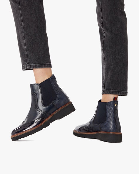 Dune palomo leather store chelsea boots