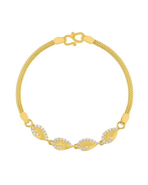 Malabar Gold and Diamonds 18k (750) Rose Gold Bracelet for Men : Amazon.in:  Jewellery