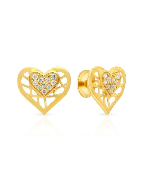 Bling floral Diamond Ear Studs - Sparkle Jewels