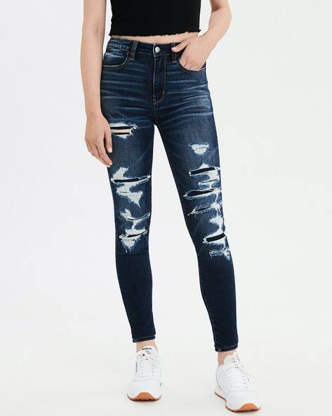 Buy Blue Jeans \u0026 Jeggings for Women by American Eagle Outfitters Online |  Ajio.com
