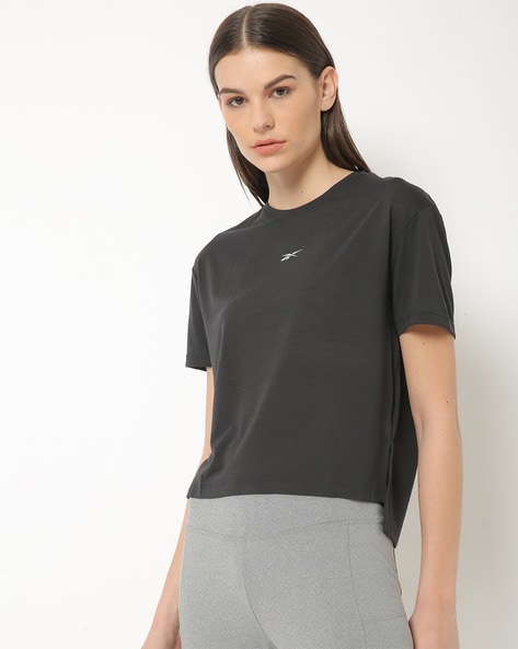 reebok dri fit t shirt womens sale