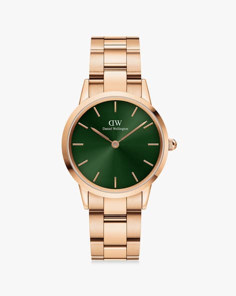 Daniel Wellington Women Iconic Link Round Analogue Watch - DW00100420