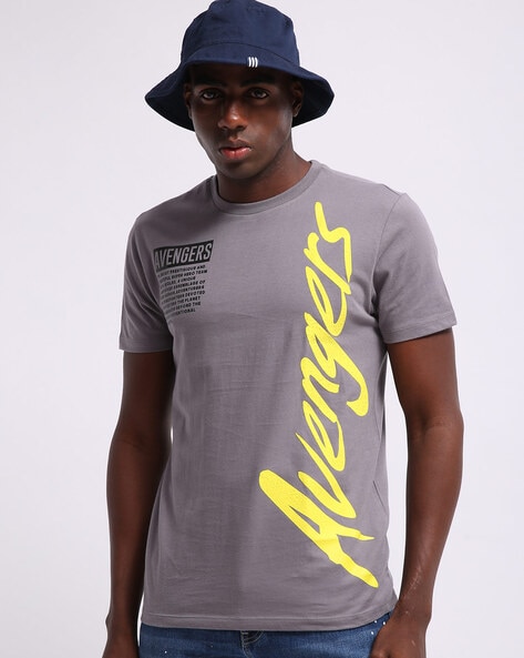 Buy Grey Tshirts for Men by ALTHEORY Online