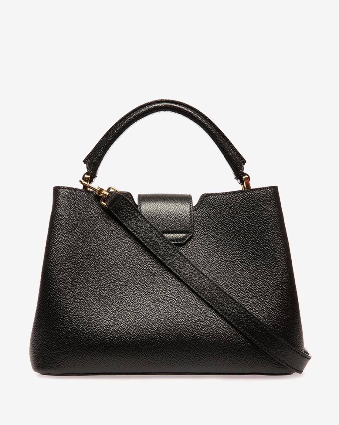 Jorah Leather Top Handle Bag