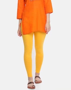 lemon yellow leggings