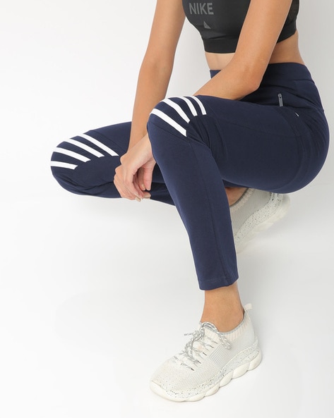 Women High-Rise Straight Track Pants