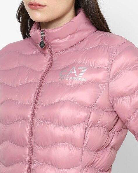 Armani pink jacket new arrivals