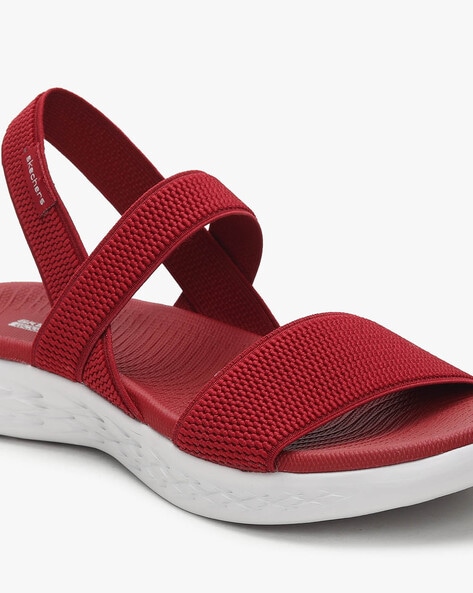 Skechers flat hot sale sandals