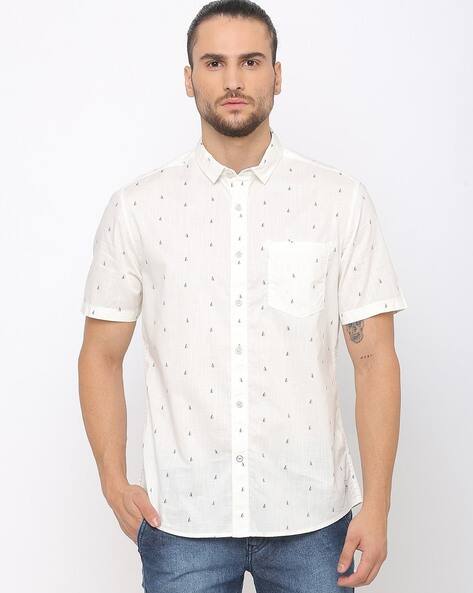 Buy White Shirts for Men by DNMX Online 