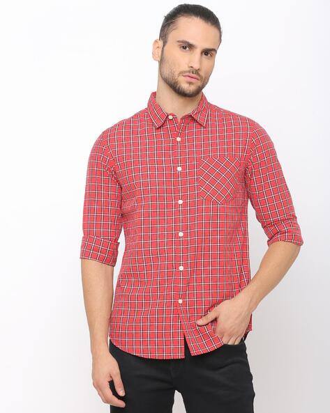 Buy Red Shirts for Men by FMX Online 