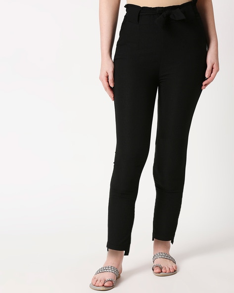 Elasticated Waistband Mid Rise Pant Price in India