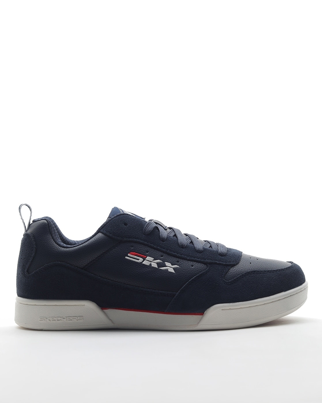 skechers suede lace up